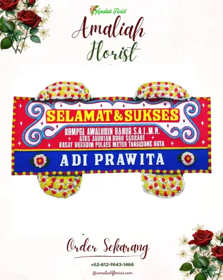 Papan Bunga Ucapan Selamat Segodorejo